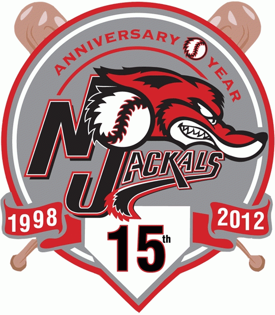 New Jersey Jackals 2012 Anniversary Logo iron on transfers for clothing